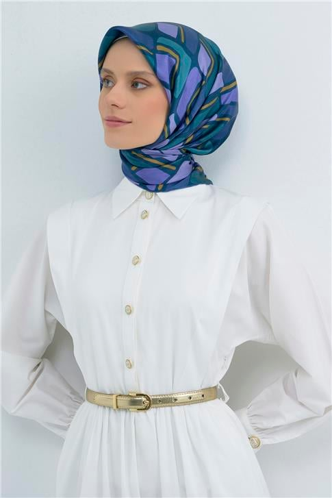 Armine  Saf İpek Twill Eşarp 9504D 50