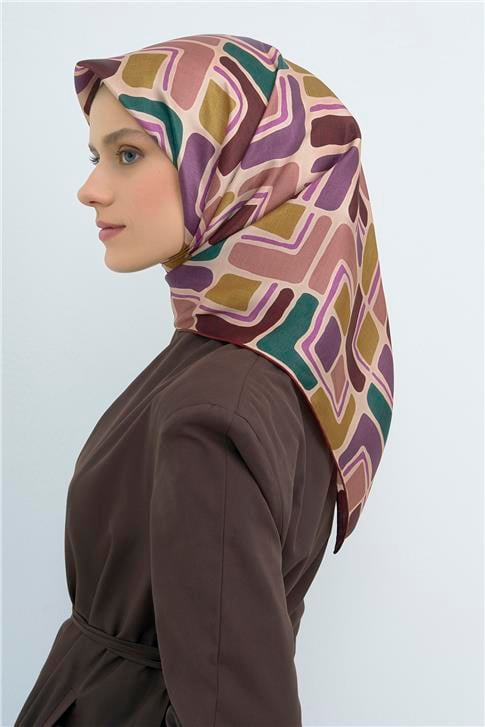 Armine  Saf İpek Twill Eşarp 9504D 83