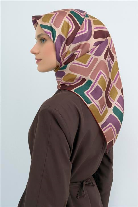Armine  Saf İpek Twill Eşarp 9504D 83