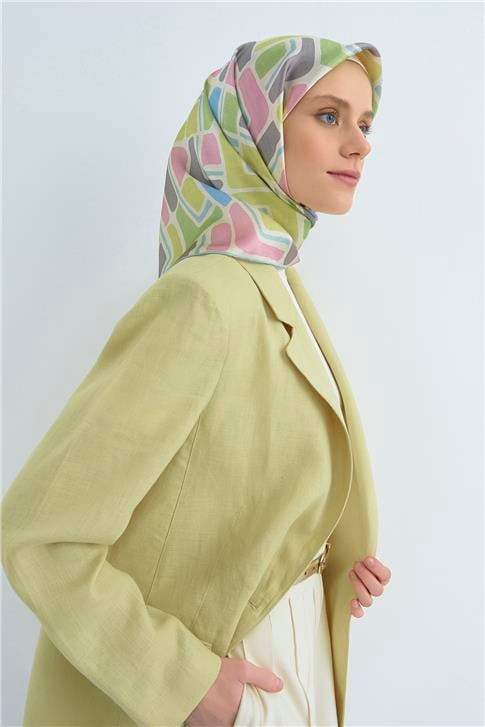Armine  Saf İpek Twill Eşarp 9504D 85