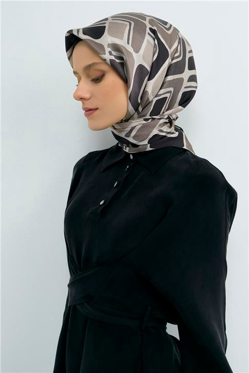 Armine  Saf İpek Twill Eşarp 9504D 87