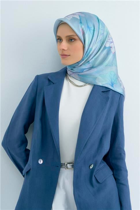 Armine  Saf İpek Twill Eşarp 9505D 02