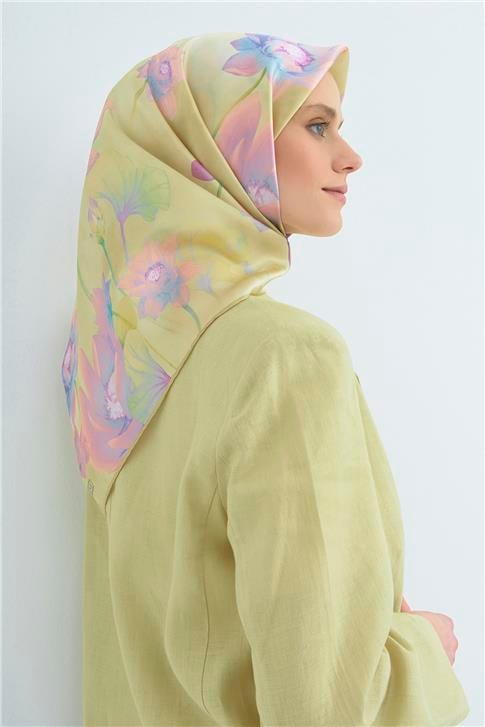 Armine  Saf İpek Twill Eşarp 9505D 05