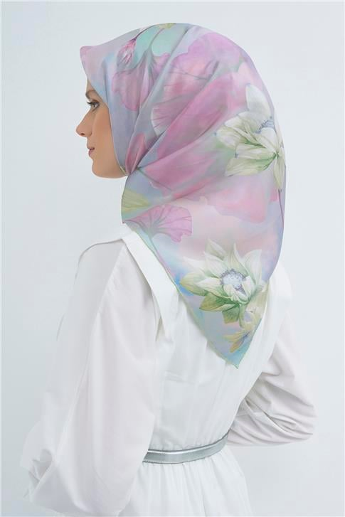 Armine  Saf İpek Twill Eşarp 9505D 82