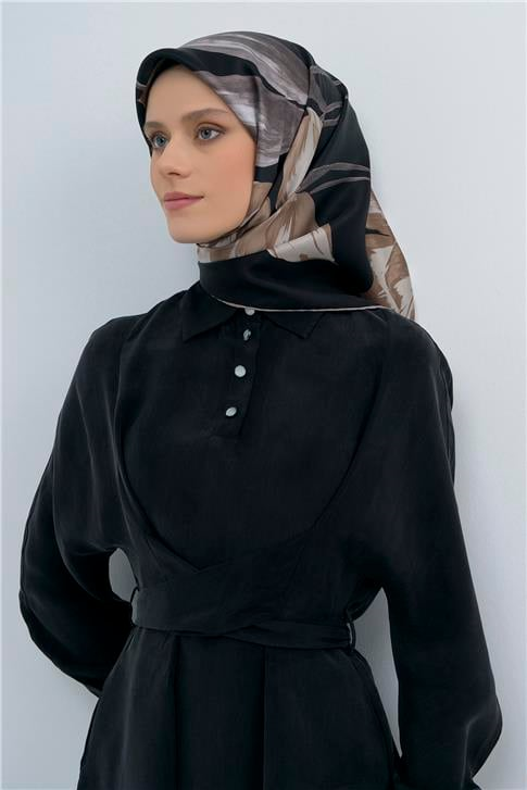 Armine  Saf İpek Twill Eşarp 9506D 06