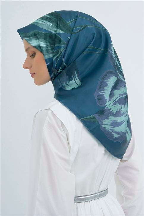 Armine  Saf İpek Twill Eşarp 9506D 52
