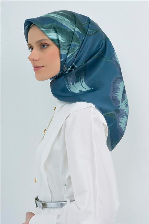 Armine  Saf İpek Twill Eşarp 9506D 52