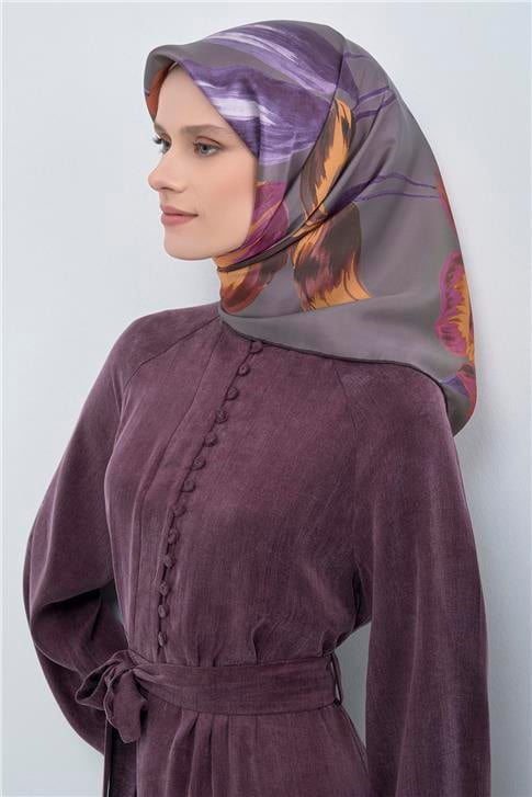 Armine  Saf İpek Twill Eşarp 9506D 56