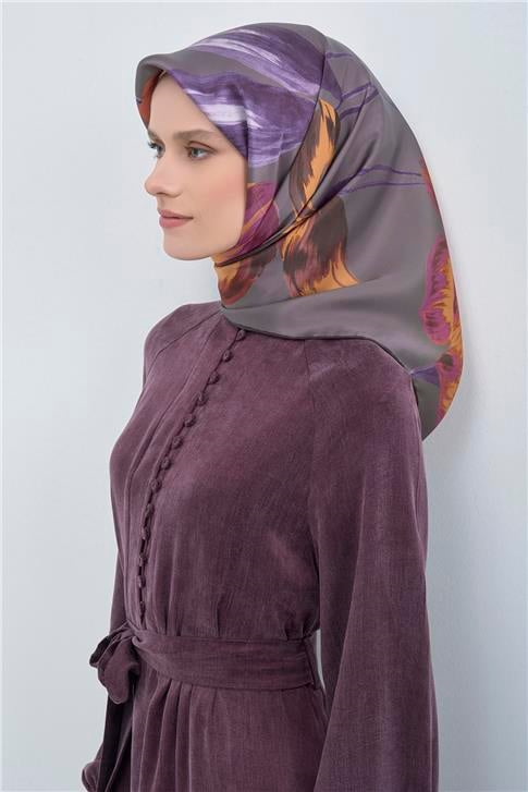 Armine  Saf İpek Twill Eşarp 9506D 56