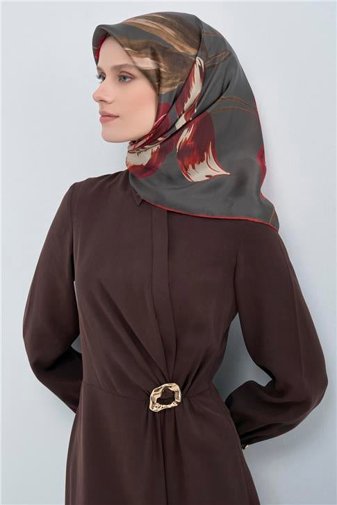 Armine  Saf İpek Twill Eşarp 9506D 85