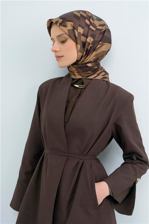 Armine  Saf İpek Twill Eşarp 9507D 02