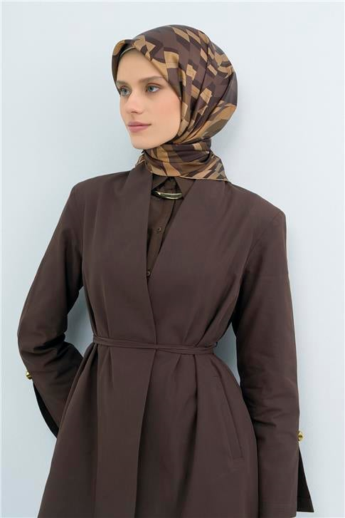 Armine  Saf İpek Twill Eşarp 9507D 02