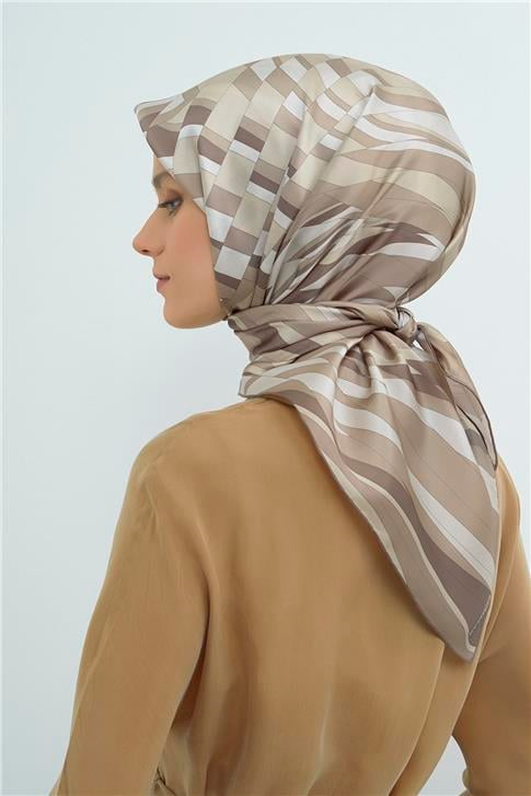 Armine  Saf İpek Twill Eşarp 9507D 03