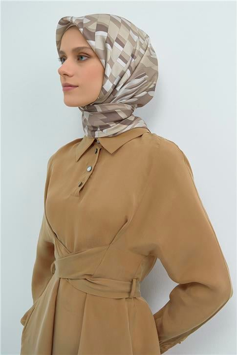 Armine  Saf İpek Twill Eşarp 9507D 03