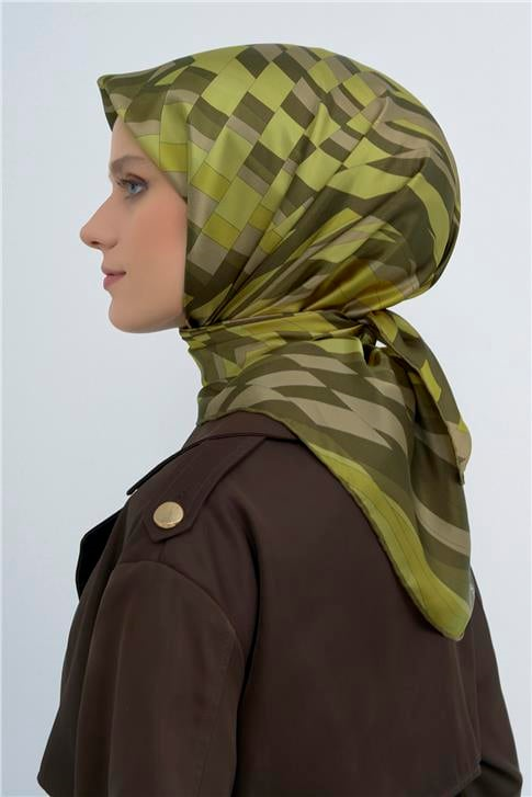 Armine  Saf İpek Twill Eşarp 9507D 52