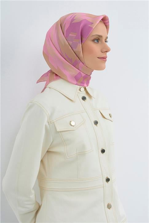 Armine  Saf İpek Twill Eşarp 9507D 58