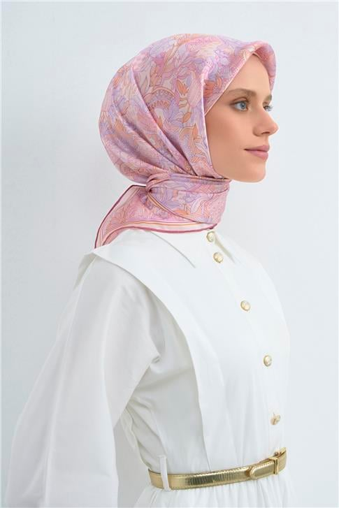 Armine  Saf İpek Twill Eşarp 9508D 02