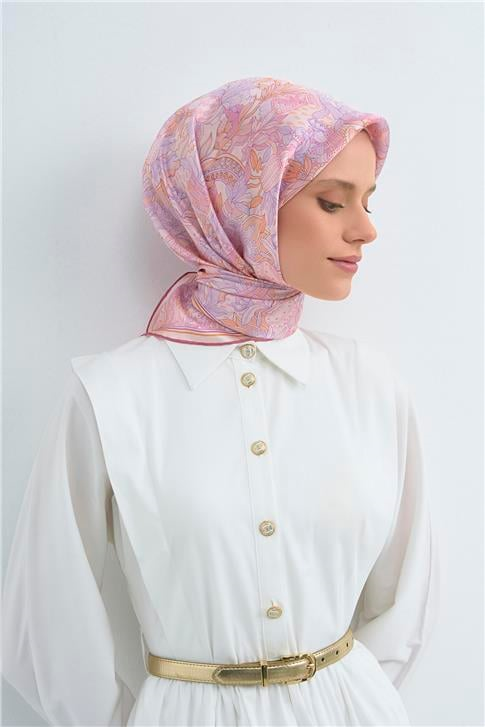 Armine  Saf İpek Twill Eşarp 9508D 02