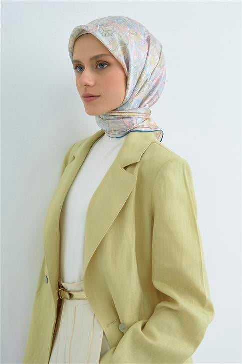 Armine  Saf İpek Twill Eşarp 9508D 32