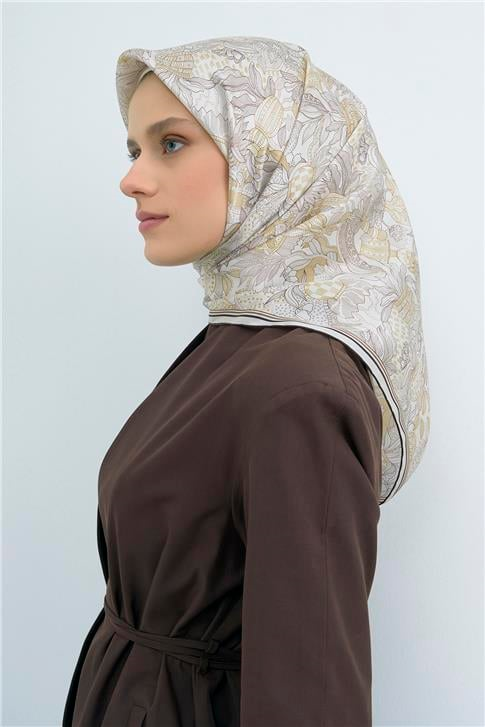 Armine  Saf İpek Twill Eşarp 9508D 54