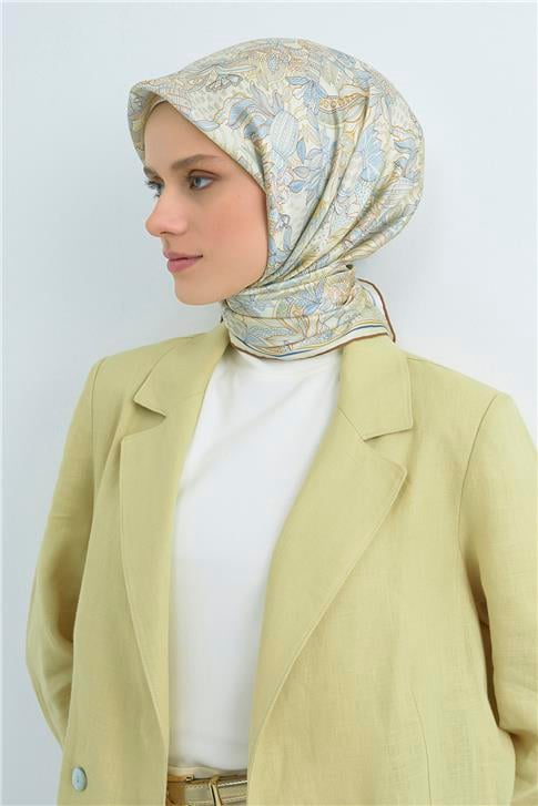 Armine  Saf İpek Twill Eşarp 9508D 80