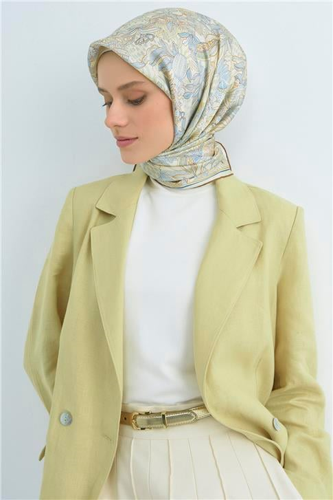 Armine  Saf İpek Twill Eşarp 9508D 80