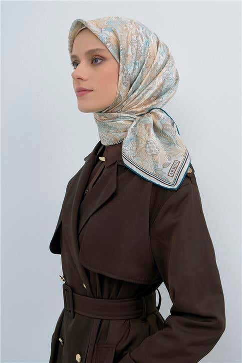 Armine  Saf İpek Twill Eşarp 9508D 82