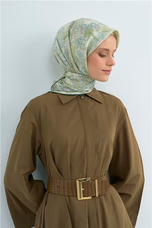 Armine  Saf İpek Twill Eşarp 9508D 85