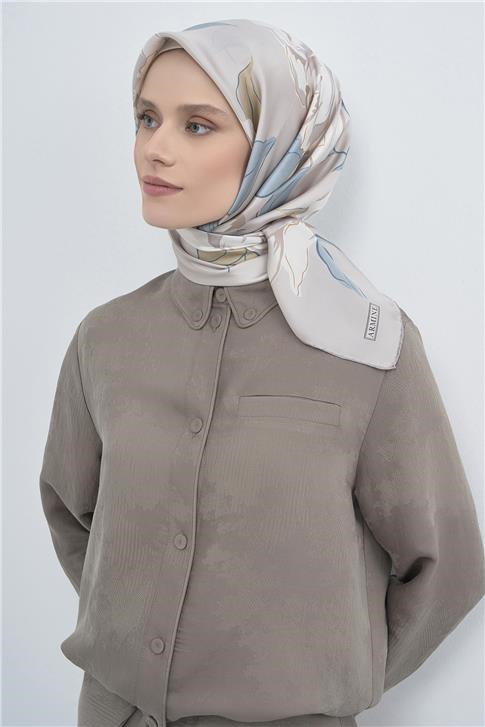 Armine  Saf İpek Twill Eşarp 9509D 05