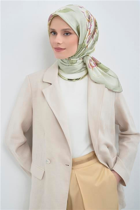 Armine  Saf İpek Twill Eşarp 9509D 33