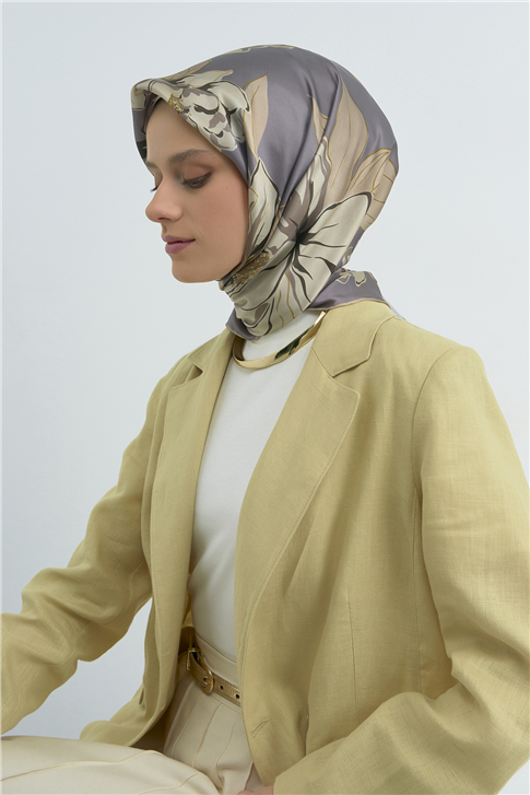Armine  Saf İpek Twill Eşarp 9509D 51