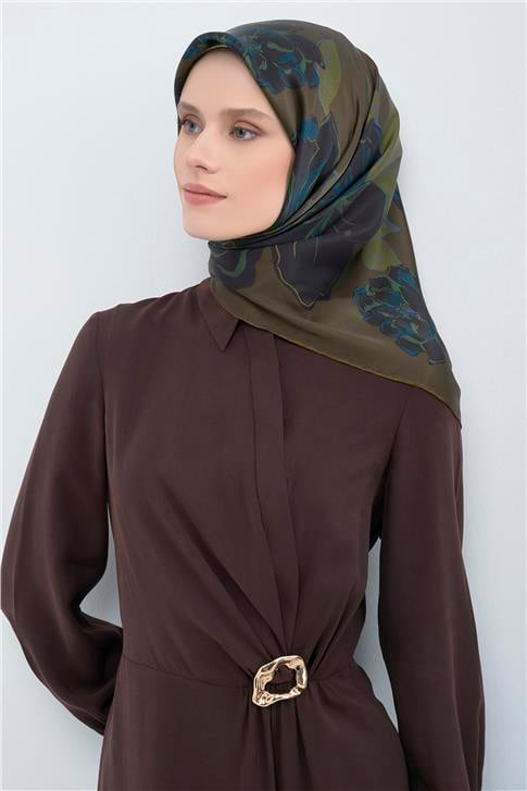 Armine  Saf İpek Twill Eşarp 9509D 56