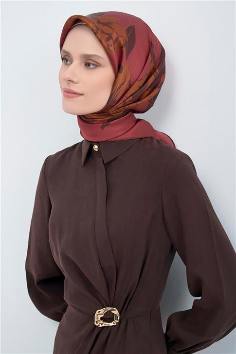 Armine  Saf İpek Twill Eşarp 9509D 61