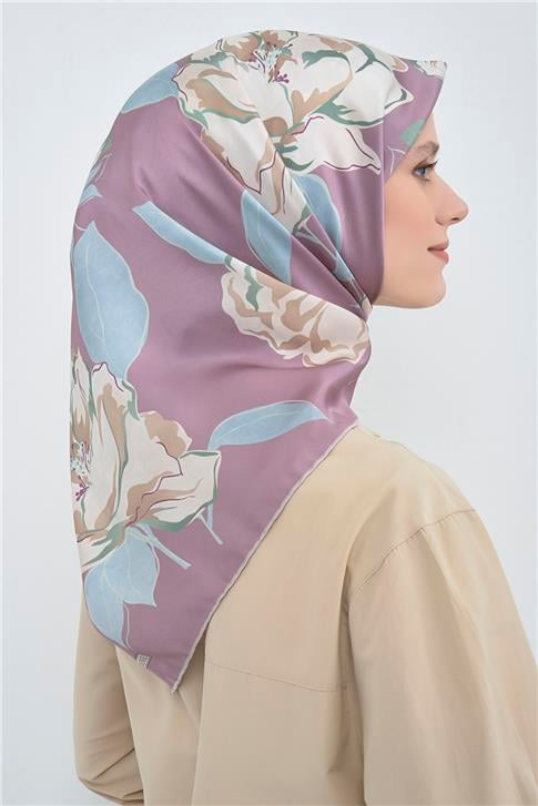 Armine  Saf İpek Twill Eşarp 9509D 82