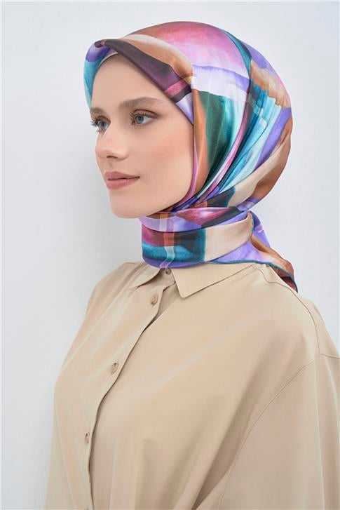Armine  Saf İpek Twill Eşarp 9510D 05