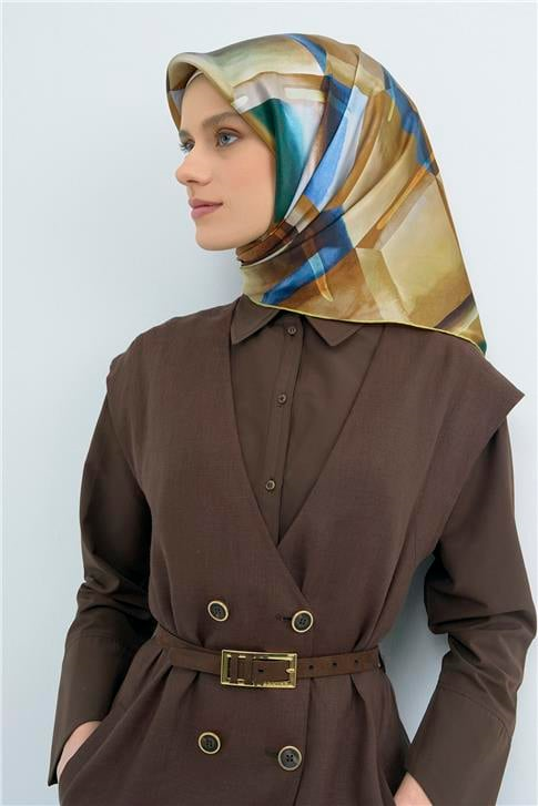 Armine  Saf İpek Twill Eşarp 9510D 32