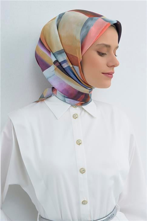 Armine  Saf İpek Twill Eşarp 9510D 80