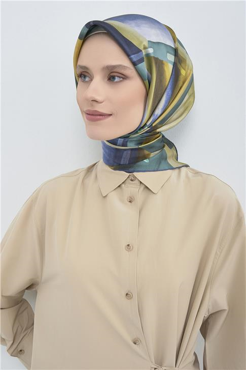 Armine  Saf İpek Twill Eşarp 9510D 81