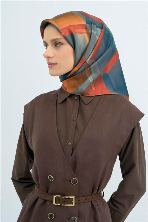 Armine  Saf İpek Twill Eşarp 9510D 83