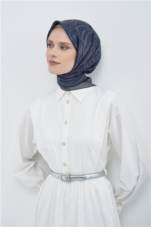 Armine  Saf İpek Twill Eşarp 9511D 12