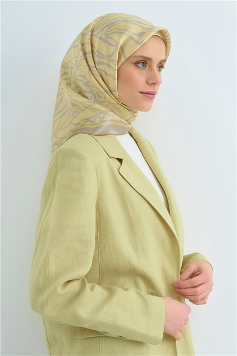 Armine  Saf İpek Twill Eşarp 9511D 34