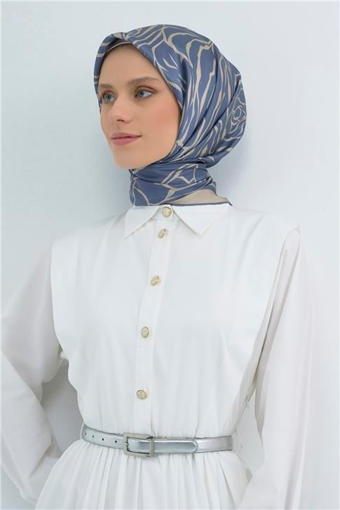 Armine  Saf İpek Twill Eşarp 9511D 58