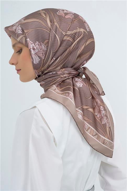 Armine  Saf İpek Twill Eşarp 9512D 06