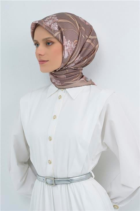 Armine  Saf İpek Twill Eşarp 9512D 06