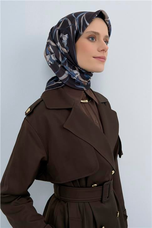 Armine  Saf İpek Twill Eşarp 9512D 37