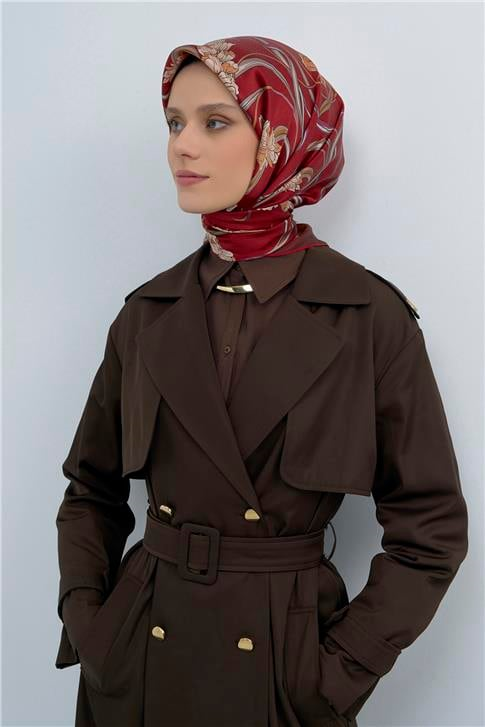 Armine  Saf İpek Twill Eşarp 9512D 53