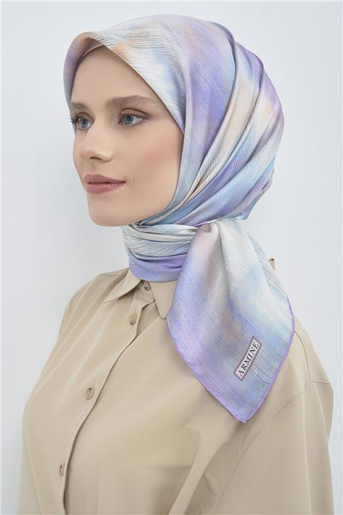 Armine  Saf İpek Twill Eşarp 9513D 31