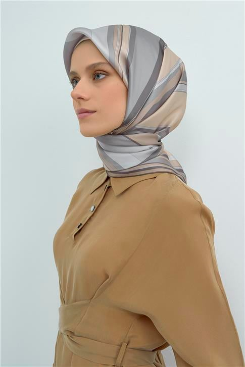 Armine  Saf İpek Twill Eşarp 9514D 02