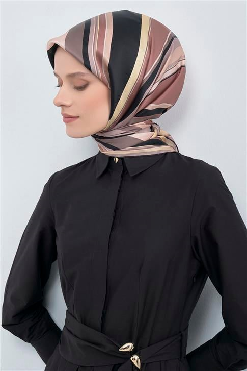 Armine  Saf İpek Twill Eşarp 9514D 07