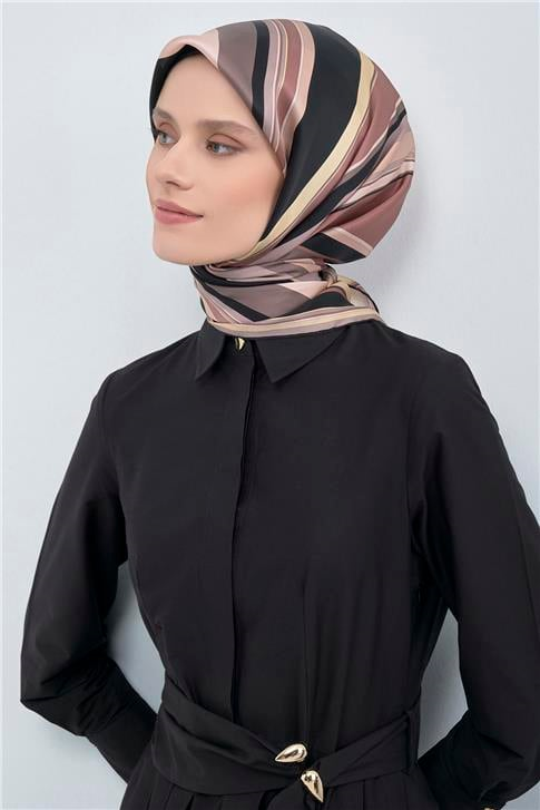 Armine  Saf İpek Twill Eşarp 9514D 07